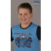Chlapčenské pyžamo Monster truck 104-110 cm Tyrkysová Kapri - Trojštvrťové Chlapčenské pyžamo Monster truck 104-110 cm Tyrkysová Kapri - Trojštvrťové