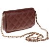 NovaKabelka.sk Milva Marrone kožená talianska crossbody kabelka hnedá NovaKabelka.sk Milva Marrone kožená talianska crossbody kabelka hnedá
