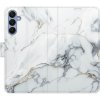 Flipové puzdro iSaprio - SilverMarble 15 - Samsung Galaxy A25 5G Flipové puzdro iSaprio - SilverMarble 15 - Samsung Galaxy A25 5G