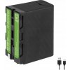 Batéria NP-F750 s USB portom pre SONY NP-F990 F980 F970 F960 F550 F970 Batéria NP-F750 s USB portom pre SONY NP-F990 F980 F970 F960 F550 F970