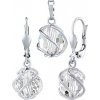 Silvego Strieborná súprava York s čírymi Swarovski® Crystals náušnice + prívesok SILVEGOB31644SSWW Silvego Strieborná súprava York s čírymi Swarovski® Crystals náušnice + prívesok SILVEGOB31644SSWW