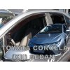 Deflektory na Toyota Corolla Sedan od 2018 (+zadné) Deflektory na Toyota Corolla Sedan od 2018 (+zadné)