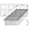 C30154 - Vzduchový filter MANN C30154 - Vzduchový filter MANN