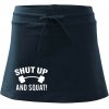 Shut up and squat športová sukne two in one tmavomodrá takmer čierna