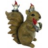 Clayre & Eef Dekoratívne soška veveričky s trpaslíkmi - 16 * 8 * 18 cm - Clayre & Eef Clayre & Eef Dekoratívne soška veveričky s trpaslíkmi - 16 * 8 * 18 cm - Clayre & Eef