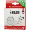 Bialetti 3x tesnenie + filter - 6 šálok Bialetti 3x tesnenie + filter - 6 šálok
