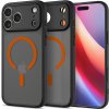 Spigen Ultra Hybrid MagSafe Frost Black Orange iPhone 17 Pro Max ACS10482