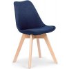 HALMAR Jedálenská židle K303 modrá