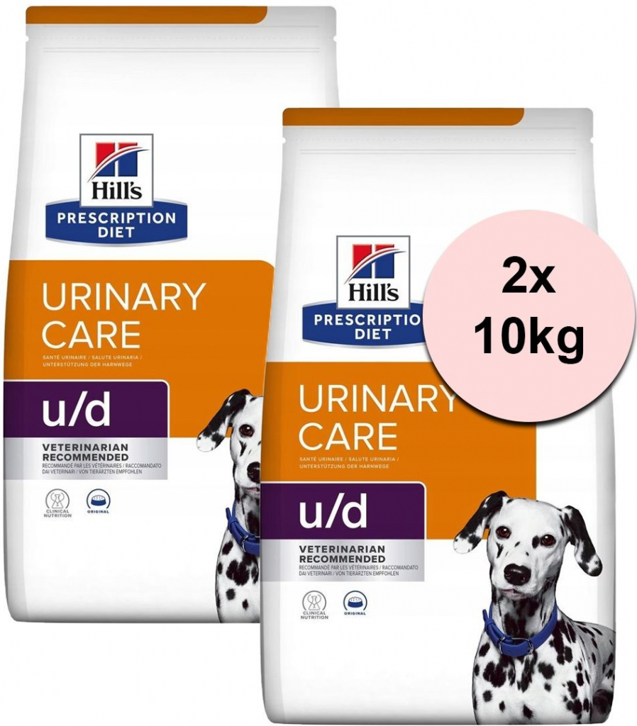 Hill\'s Prescription Diet Canine u/d Urinary Care 2 x 10 kg