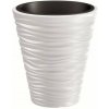 Prosperplast Sand kvetináč 29,5x33cm biely DBSA300 Prosperplast Sand kvetináč 29,5x33cm biely DBSA300