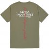 Alpha Industries tričko pánske Signature BP T sage