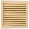 Vents Štvorcová plastová mriežka so sieťkou 154x154mm béžová MV 100S BEIGE Vents Štvorcová plastová mriežka so sieťkou 154x154mm béžová MV 100S BEIGE