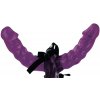 Fetish Fantasy Vibrating Double Delight Strap-On, pripínací obojstranný Fetish Fantasy Vibrating Double Delight Strap-On, pripínací obojstranný