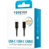 Forever DATUSBC3A1MFOBK Dátový USB-C, 1m, černý Forever DATUSBC3A1MFOBK Dátový USB-C, 1m, černý