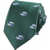 Quentino Smaragdově zelená pánská kravata AUTA PKT06 Quentino Smaragdově zelená pánská kravata AUTA PKT06