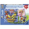 Ravensburger 093694 Tlapková Patrola Chlupatí hrdinové 3 x 49 dielov Ravensburger 093694 Tlapková Patrola Chlupatí hrdinové 3 x 49 dielov