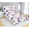 Bellatex obliečky bavlna 90 / 735 fialový květ 140x200 70x90