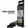 AK Interactive WWII AXIS AIRCRAFT SQUIGGLE CAMOUFLAGE COLORS - SET 3 REAL COLORS MARKERS AK Interactive WWII AXIS AIRCRAFT SQUIGGLE CAMOUFLAGE COLORS - SET 3 REAL COLORS MARKERS
