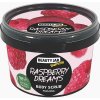 Beauty Jar Yummy Raspberry Dreams spevňujúci telový peeling 360 g