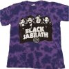 Black Sabbath Band and Logo Purple