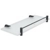 Nimco Bormo - Polička, dĺžka 30 cm, sklo/matná čierna BRC 11091BX-30-90 Nimco Bormo - Polička, dĺžka 30 cm, sklo/matná čierna BRC 11091BX-30-90
