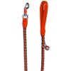 JK ANIMALS Povrazové vodítko Comfort oranžové 1,5 cm/120 cm JK ANIMALS Povrazové vodítko Comfort oranžové 1,5 cm/120 cm
