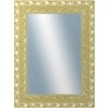 DANTIK - Zrkadlo v rámu, rozmer s rámom 60x80 cm z lišty ROKOKO zlatá hádzaná (2882) DANTIK - Zrkadlo v rámu, rozmer s rámom 60x80 cm z lišty ROKOKO zlatá hádzaná (2882)