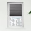 Roleta Plise, s profilom Classic, Blackout, Tmavo šedá žíhaná, P 1-7955 , 40 x 60 cm Roleta Plise, s profilom Classic, Blackout, Tmavo šedá žíhaná, P 1-7955 , 40 x 60 cm