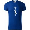 Yoga strom - Tričko z organickej bavlny - M ( Kráľovská modrá ) Yoga strom - Tričko z organickej bavlny - M ( Kráľovská modrá )