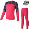 Sensor Merino Impress - Detský set tričká s dlhým rukávom + spodky Magenta / Floral 150 Sensor Merino Impress - Detský set tričká s dlhým rukávom + spodky Magenta / Floral 150