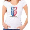 Fajntričko Dámske tričko - Sovička, Farba biela, Strih/ Variant Dámsky Fajntričko Dámske tričko - Sovička, Farba biela, Strih/ Variant Dámsky