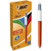 Guľôčkové pero, 0,3 mm, stláčací mechanizmus, 4 farby, BIC 4 Colours Fine Guľôčkové pero, 0,3 mm, stláčací mechanizmus, 4 farby, BIC 4 Colours Fine