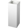 YAMAZAKI Odpadkový kôš Tall 4488, kov, 27l, biely YAMAZAKI Odpadkový kôš Tall 4488, kov, 27l, biely