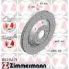 Brzdový kotúč ZIMMERMANN 100.3341.70 Brzdový kotúč ZIMMERMANN 100.3341.70