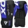 RDX F4 Boxing Sparringové rukavice Hook & Loop BLUE/BLACK - 12oz RDX F4 Boxing Sparringové rukavice Hook & Loop BLUE/BLACK - 12oz
