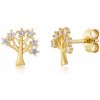 SOFIA zlaté náušnice strom života NB9NBG-0091 SOFIA zlaté náušnice strom života NB9NBG-0091