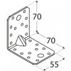 Domax KP 4 Uholník s prelisom 70x70x55x2,5mm