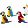 Teddies Papagáj plyš 4 farby 0+ Teddies Papagáj plyš 4 farby 0+