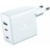 Swissten Síťový Adaptér GaN 2x USB-C + 1x USB 70W PD Bilý 22054100 Swissten Síťový Adaptér GaN 2x USB-C + 1x USB 70W PD Bilý 22054100