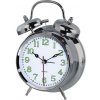 Hama Nostalgia, retro budík, strieborný Hama Nostalgia, retro budík, strieborný