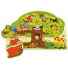 Bino puzzle Veselá zvířátka Bino puzzle Veselá zvířátka