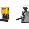 Gaggia Classic E24, yellow + Eureka Mignon Libra 65 All Purpose, CR grey Gaggia Classic E24, yellow + Eureka Mignon Libra 65 All Purpose, CR grey
