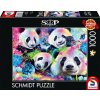 SCHMIDT Puzzle Neon: Pandy 1000 dielikov SCHMIDT Puzzle Neon: Pandy 1000 dielikov