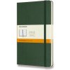 Moleskine Zápisník tvrdé dosky A5 linajkový tmavo zelený Moleskine Zápisník tvrdé dosky A5 linajkový tmavo zelený