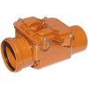 PVC oranžová Spätná klapka - 125 PVC oranžová Spätná klapka - 125