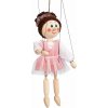 Mašek Mašek Loutka Baletka, dřevěná, 20 cm Mašek Mašek Loutka Baletka, dřevěná, 20 cm