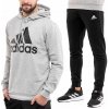 adidas pánska tepláková súprava D1665 sivá