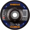 Rhodius 200213 | Brúsny kotúč 125 x 7,0 x 22,23 mm vypuklý, RS2 Rhodius 200213 | Brúsny kotúč 125 x 7,0 x 22,23 mm vypuklý, RS2