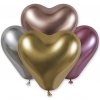 Svet balonku Balónik chrómový srdcia 25 cm Shiny mix 25 ks Svet balonku Balónik chrómový srdcia 25 cm Shiny mix 25 ks