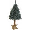 Umelý Vianočný stromček na pni Smrek strieborný 220cm Umelý Vianočný stromček na pni Smrek strieborný 220cm